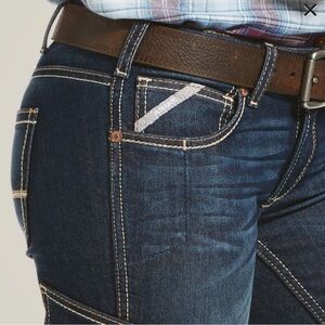 Ariat Women's Dark Blue Boot Cut Jeans